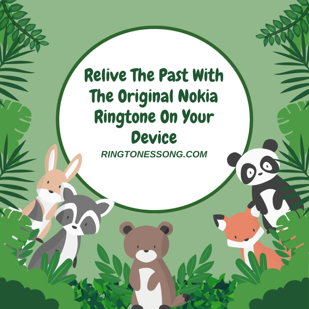 Ringtones Song Vitaba - Relive The Past With The Original Nokia Ringtone On Your Device
